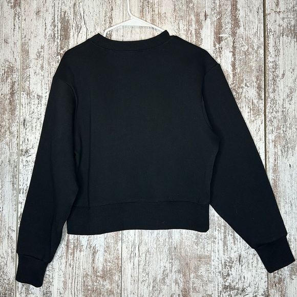 Sandro SWEATSHIRT WITH RHINESTONE HEARTS Size
small NWT - Picture 8 of 8